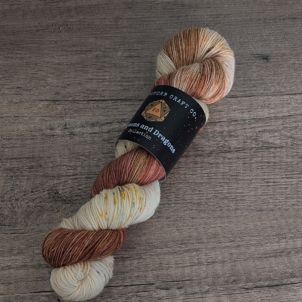 Hand-Dyed Yarn in Earth Tones